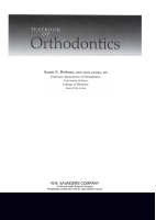 Textbook of orthodontics (Bishara) 2001.pdf